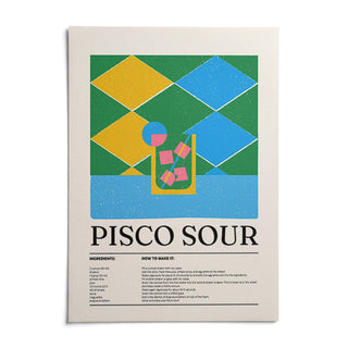 Colorful Posters, shown as an unframed paper print on a plain white background