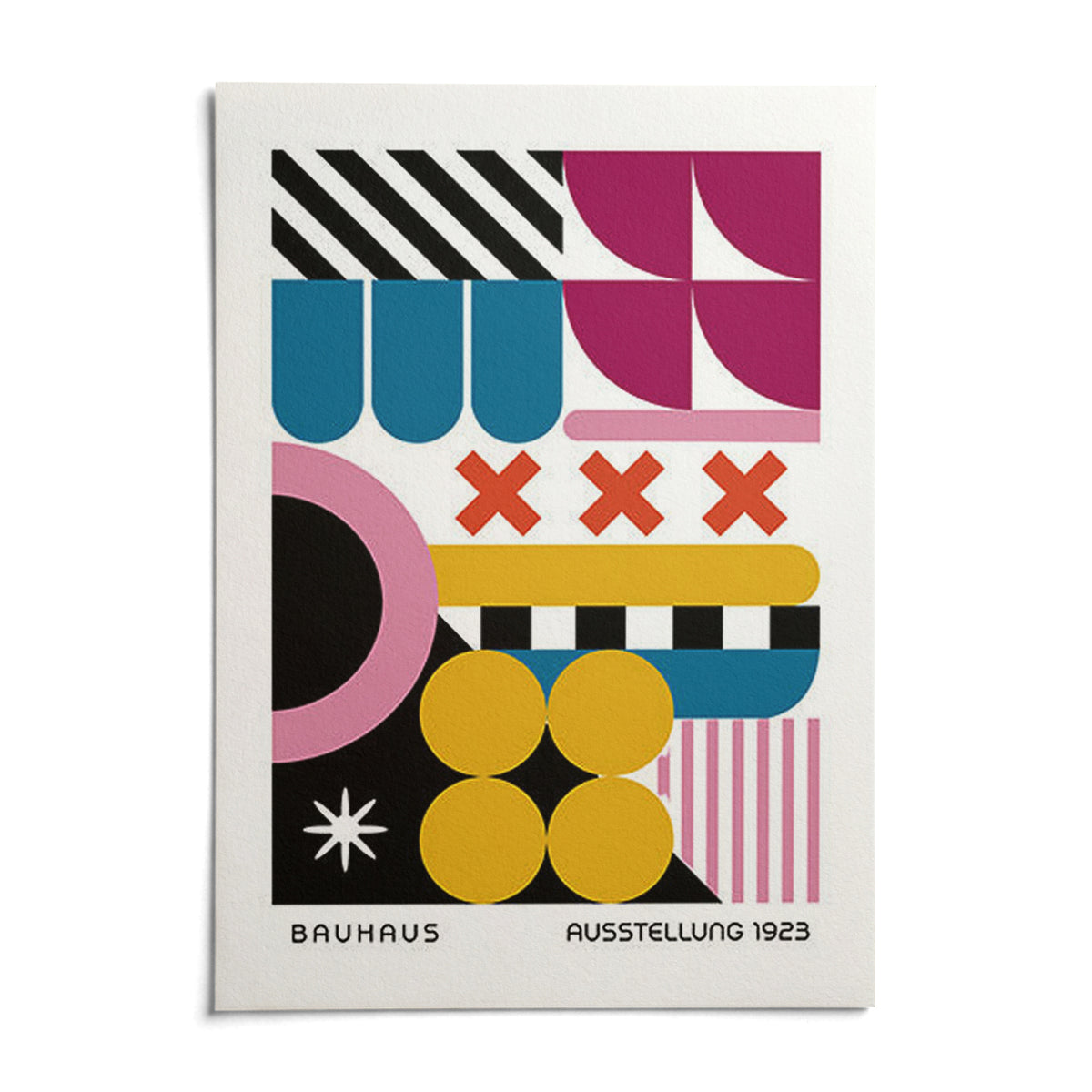 Colorful Prints, shown as an unframed paper print on a plain white background