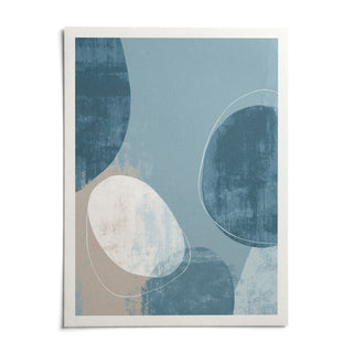 Contemporary Pattern Poster, shown as an unframed paper print on a plain white background