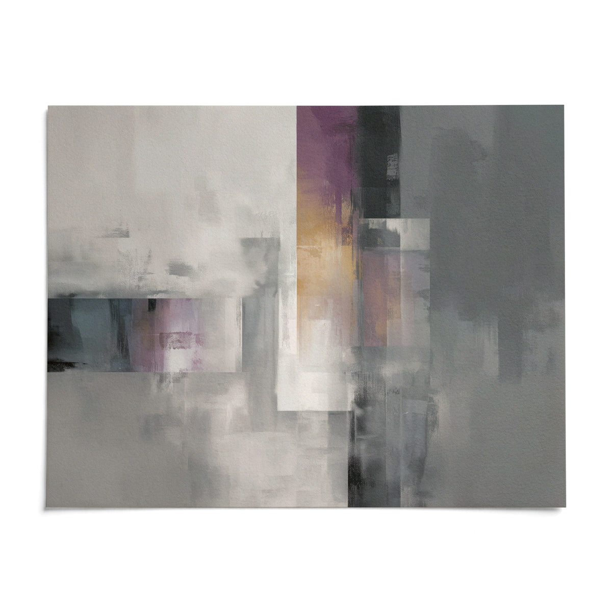 Contemporary Poster, shown as an unframed paper print on a plain white background