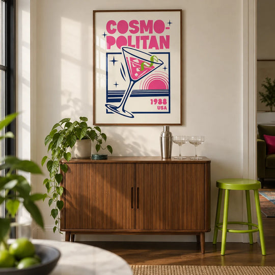 Póster cosmopolita