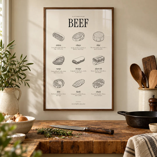 Köttguide för köket