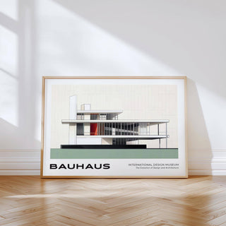 High-quality Bauhaus blueprint for architects and designers