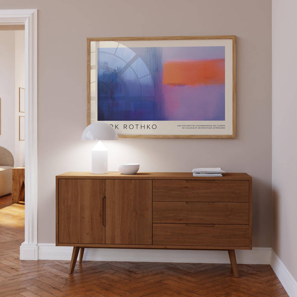 abstract art by Mark Rothko for contemporary interiors