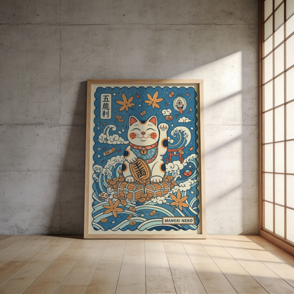 Upper section showing lantern against orange sky tones