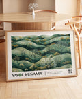 Tranquil landscape poster ideal for living room or study decor.