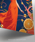 Aperol Spritz Gift art print with sparkling citrus details and sunny glamour.