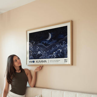 Unique night-art with a dreamlike, atmospheric composition