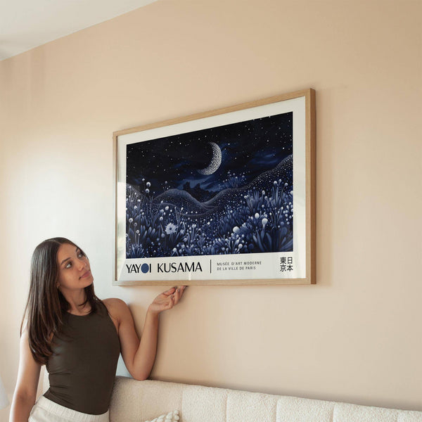 Unique night-art with a dreamlike, atmospheric composition