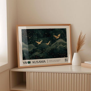 Unique Japanese wall hanging featuring a nature-inspired theme