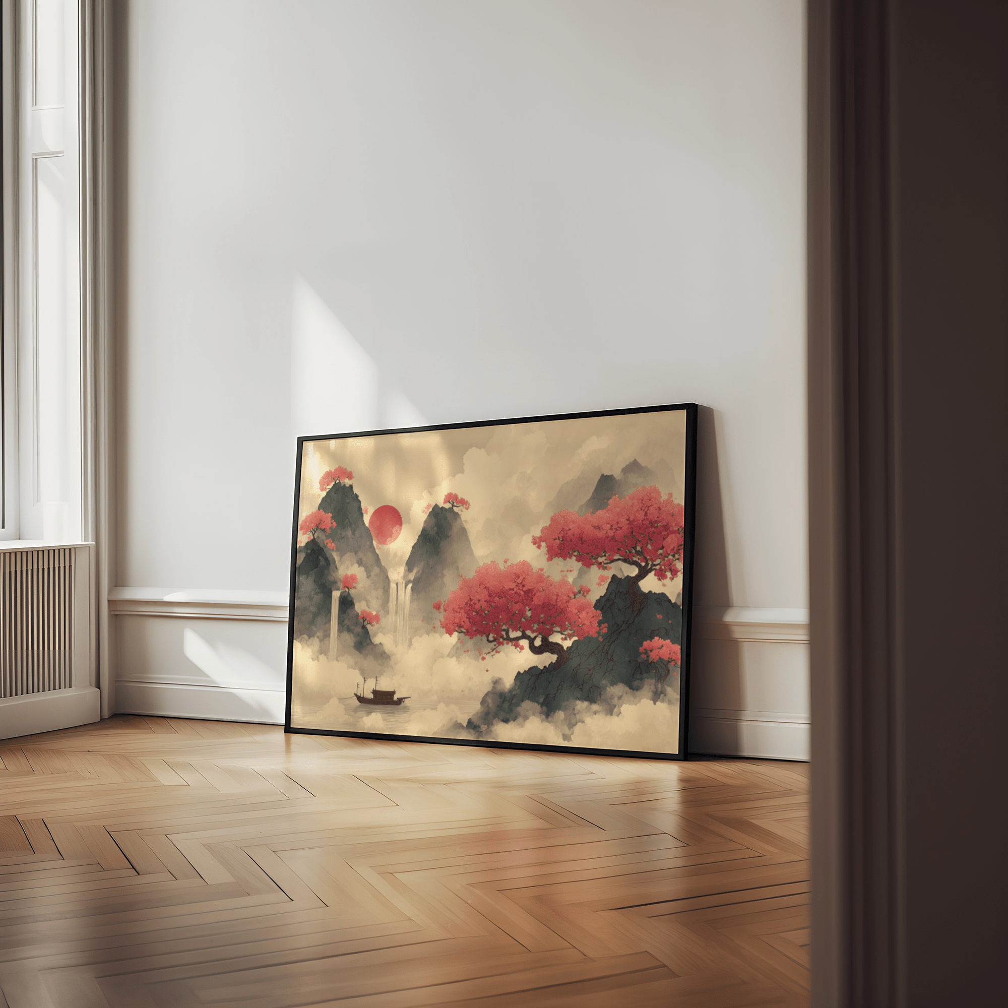 Ink Landscape Poster