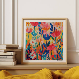 artistic matisse exhibition poster with expressive brushstrokes