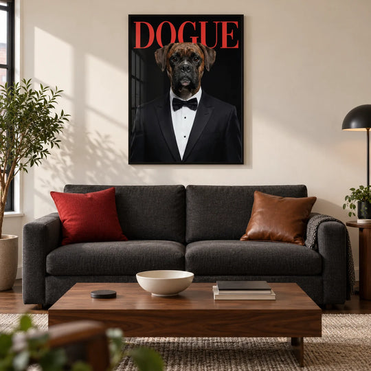Dogue Boxer Poster
