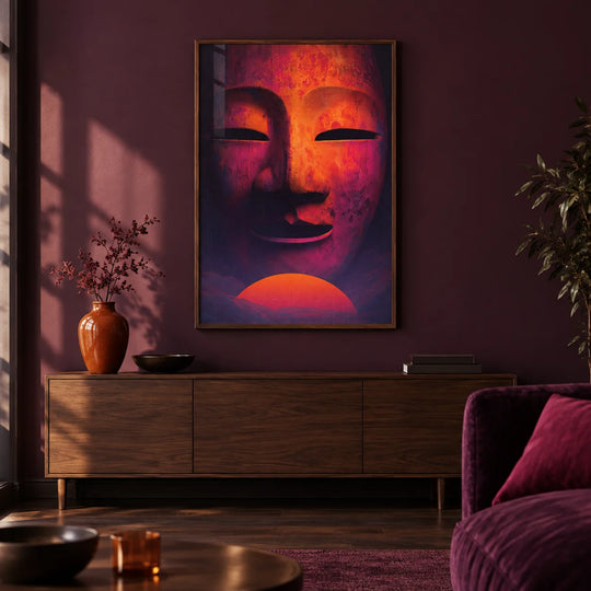 Poster „Verträumte Maske“
