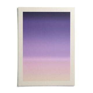 Dusk Wall Art, shown as an unframed paper print on a plain white background