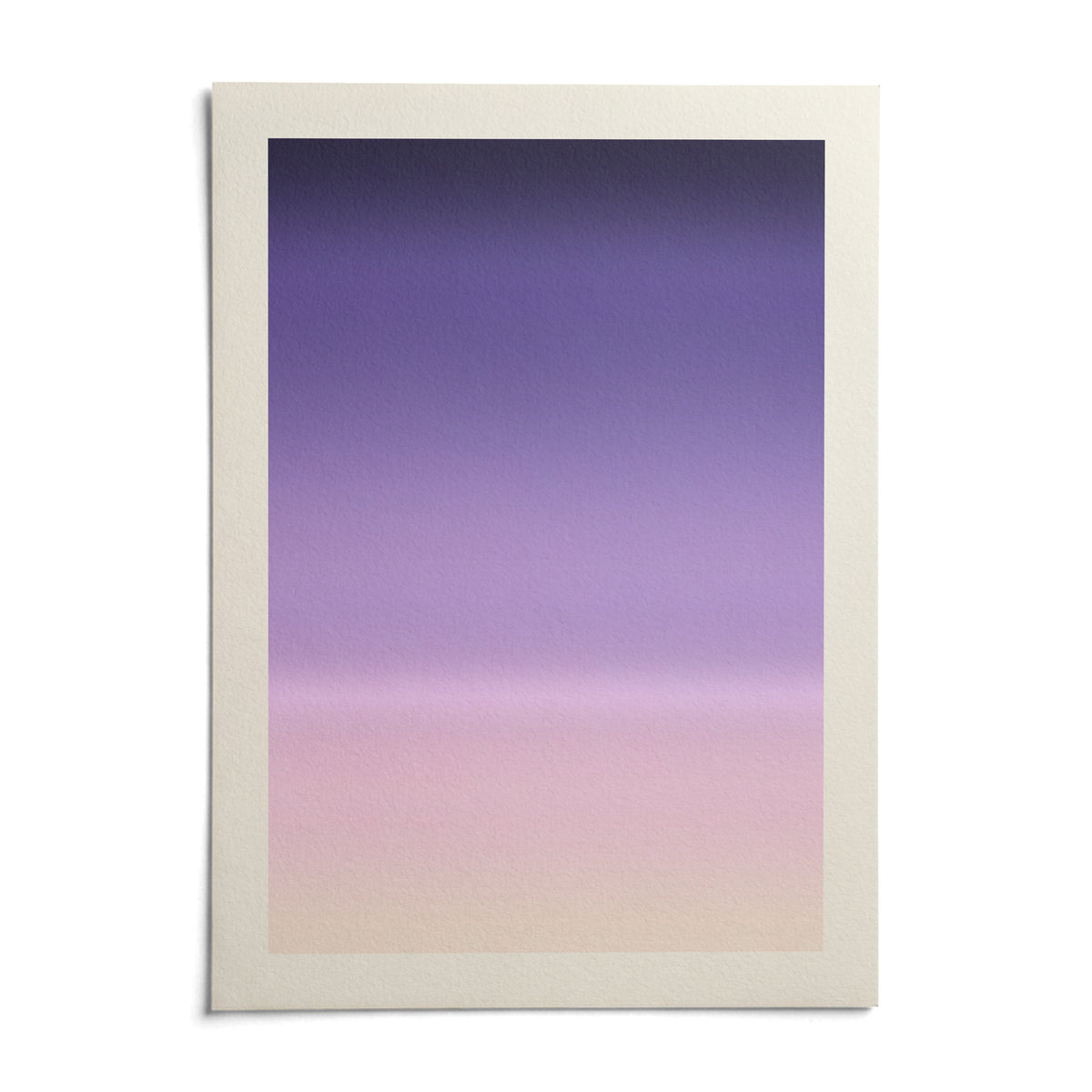 Dusk Wall Art, shown as an unframed paper print on a plain white background