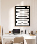 Minimalist BOOM design for studio or urban loft