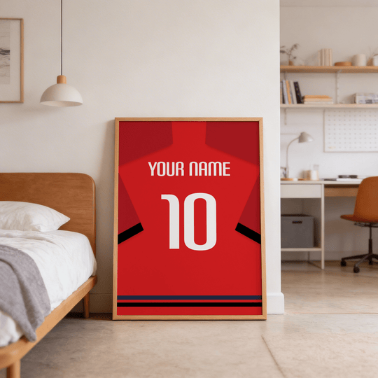 Osasuna Shirt Poster