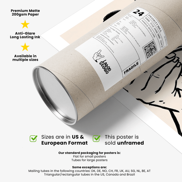 Decorative Pasta Art Print, Red pasta bowl illustration for kitchen