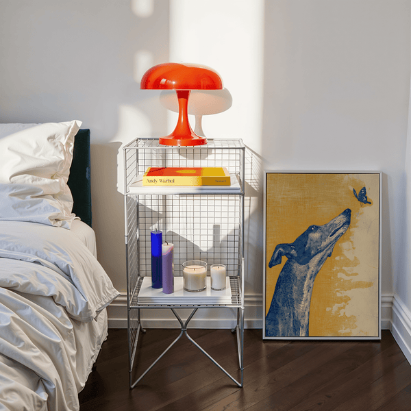 Greyhound Wall Art adds tranquil mood to entryway wall art
