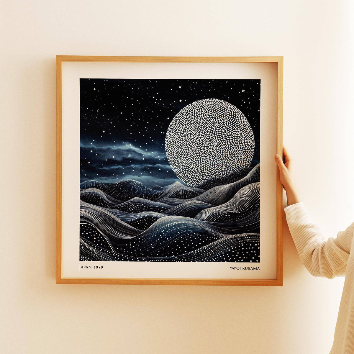 Mystical unique wall art for bedroom perfect for modern restful interiors