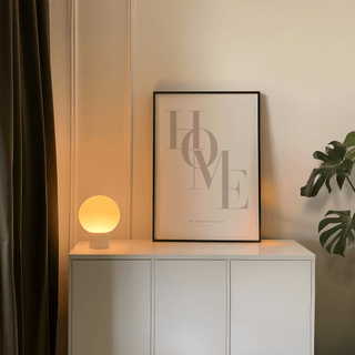Beige color Home Beige Personal Print, ideal for modern nursery poster