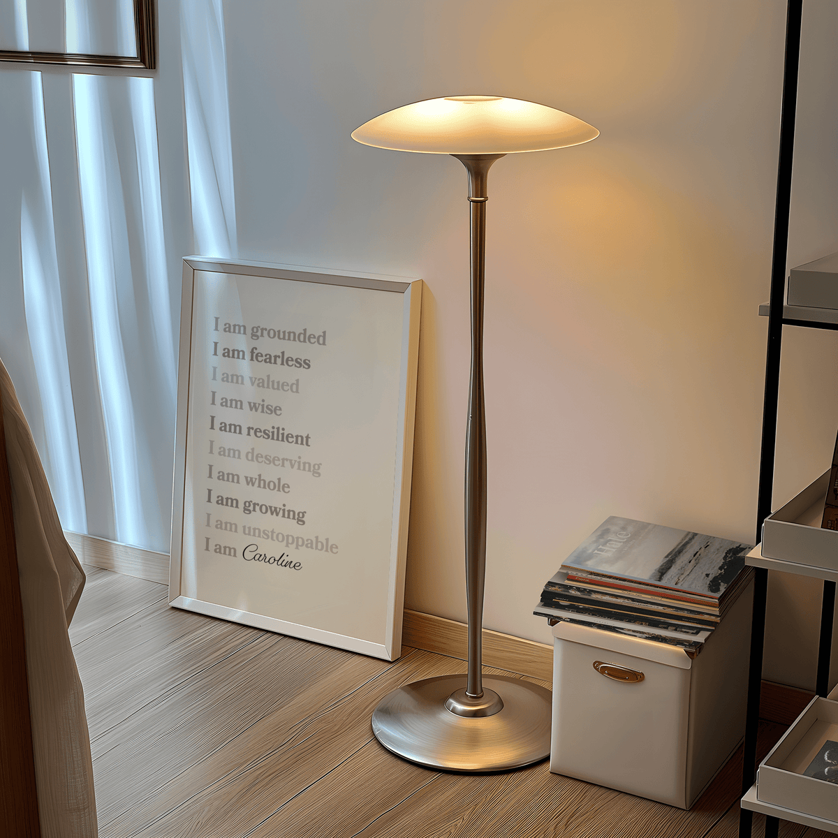 Custom Quote Poster motivational sayings for entryway art print