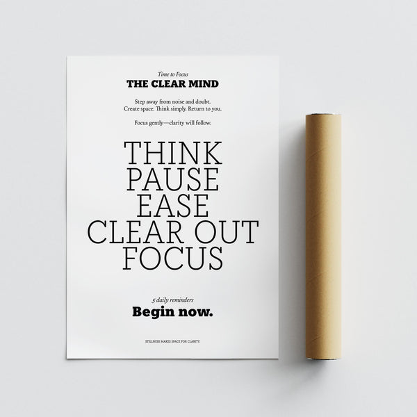 Crisp black and white Inspirational Quotes for Office Wall design for productivity.