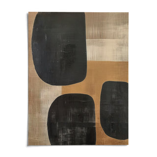 Earthy Wall Art, shown as an unframed paper print on a plain white background