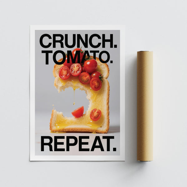 Dining Table Wall Art with bright food elements, enhancing culinary-themed rooms.