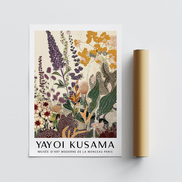 Nature Wall Poster designed with abstract flora in a lush, balanced layout.