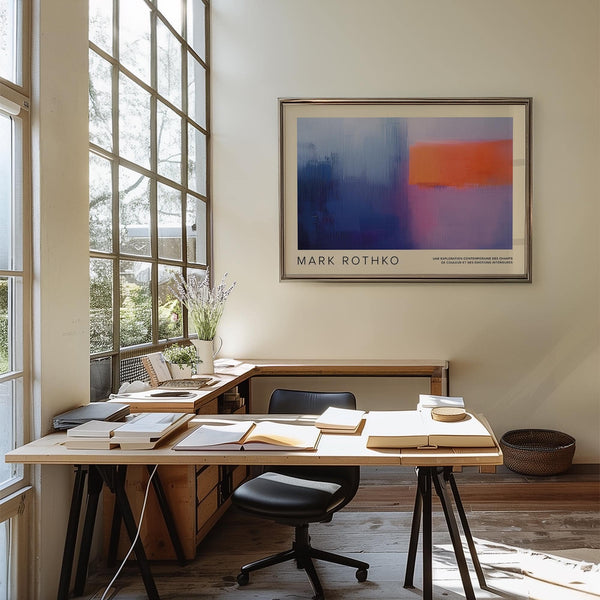 art by Mark Rothko poster for office and home decor