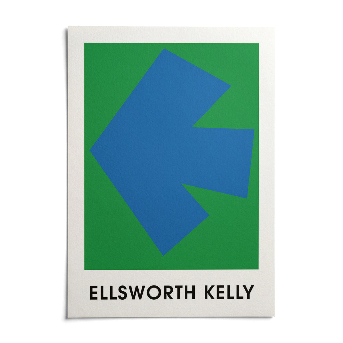 Ellsworth Kelly Art Print, shown as an unframed paper print on a plain white background