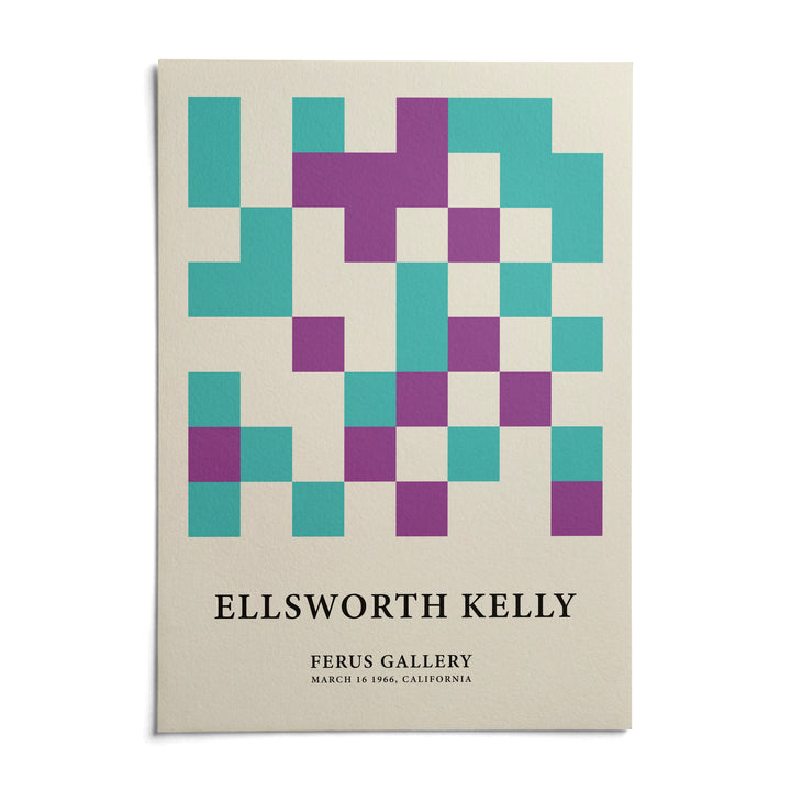 Ellsworth Kelly Pictures, shown as an unframed paper print on a plain white background