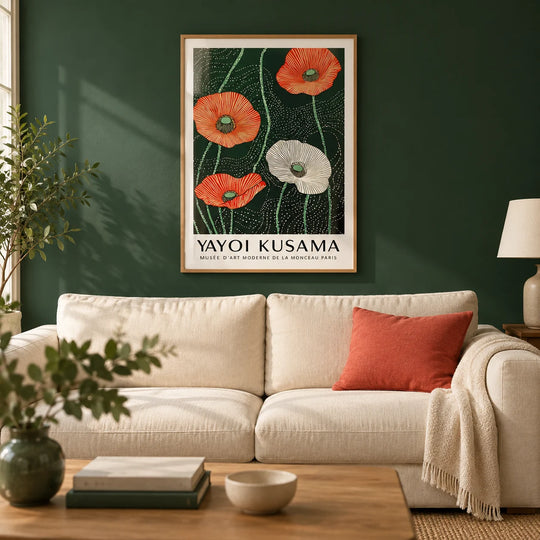 Kräftige Mohnblumen