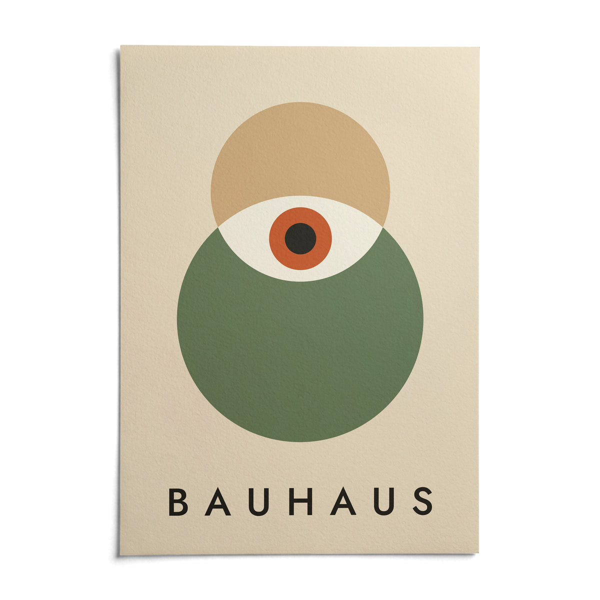 Eye Print, shown as an unframed paper print on a plain white background
