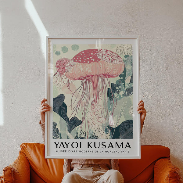 Sea Animal Wall Art in soft marine colors for ocean-themed decor.