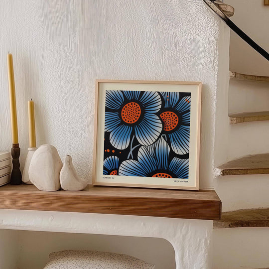 Blue Bloom Explosion