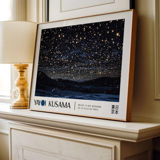 high-quality night sky art print with cosmic inspiration