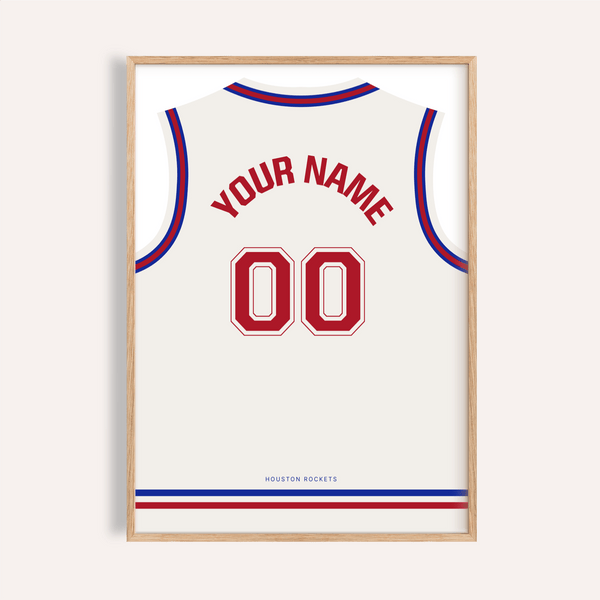Arched name and 00 numeral jersey-back poster wall art