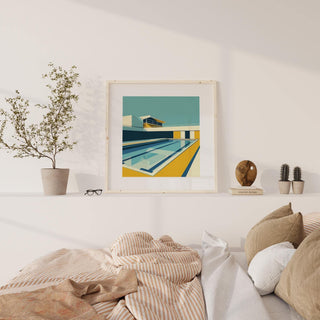 Refined minimalistic art decor ideal for creative studio spaces
