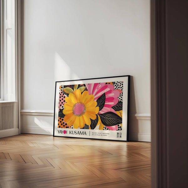 framed floral landscape paintings for contemporary interiors