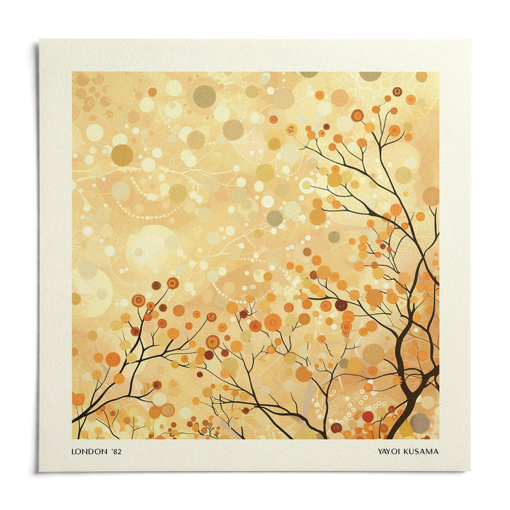 Family Room Wall Decor, shown as an unframed paper print on a plain white background