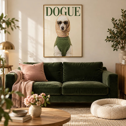 Pudel Mode Plakat