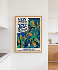 Jazz Music Poster displaying August 2nd 1978 concert date and lineup