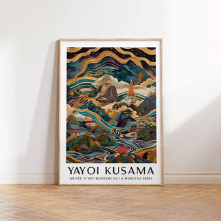 Minimalist Buddha poster with modern artistic design