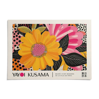 Floral Landscape Paintings, shown as an unframed paper print on a plain white background