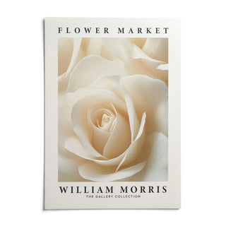Floral Wall Art for Living Room, shown as an unframed paper print on a plain white background