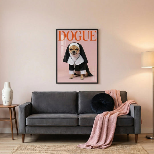 Chihuahua Nun Print