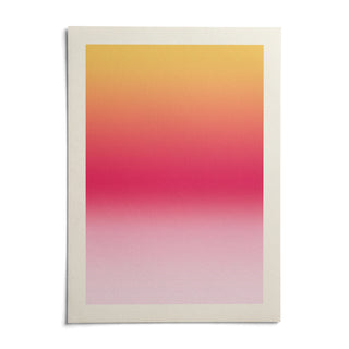 Fuchsia Wall Art, shown as an unframed paper print on a plain white background